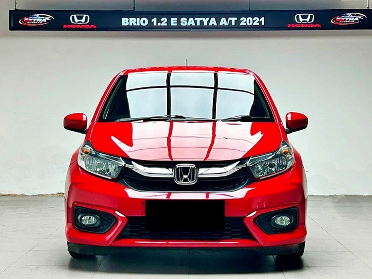 Honda Brio E 2021 Matic at Istimewa KM Low