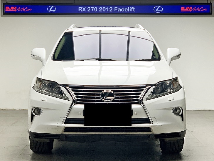Lexus RX270 2012 Facelift Tangan 1 KM Low