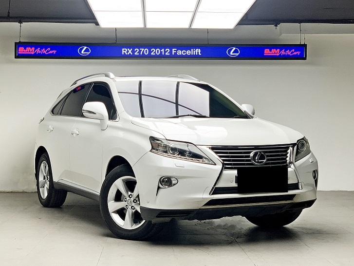 Lexus RX270 2012 Facelift Tangan 1 KM Low – Berkah Jaya Mobilindo Autocars